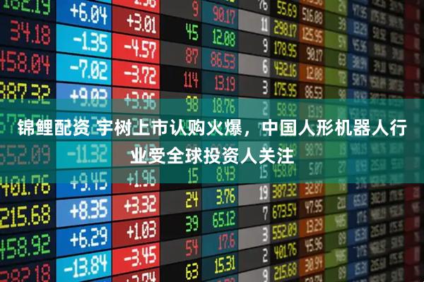 锦鲤配资 宇树上市认购火爆，中国人形机器人行业受全球投资人关注